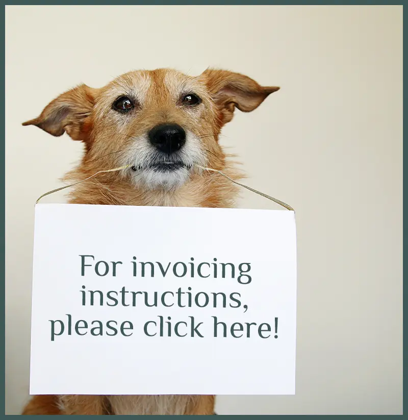 For invoicing instructions, please click here!